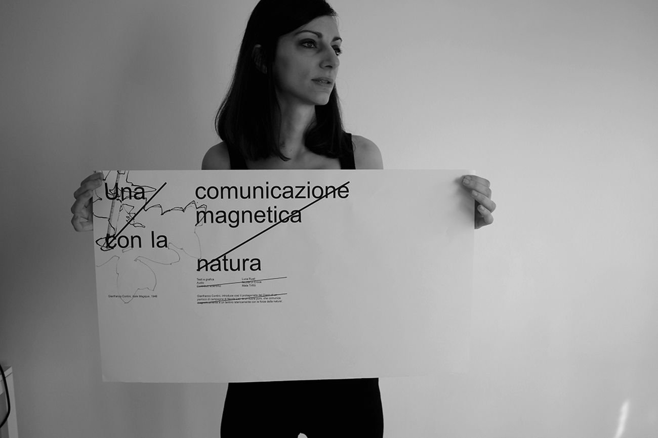 Una comunicazione magnetica con la natura. Photo credits Luca Ruali