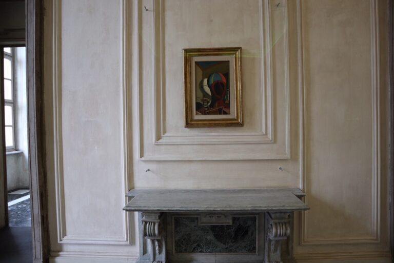 Veduta mostra Giorgio de Chirico. Capolavori dalla Collezione di Francesco Federico Cerruti, Castello di Rivoli, photo Claudia Giraud