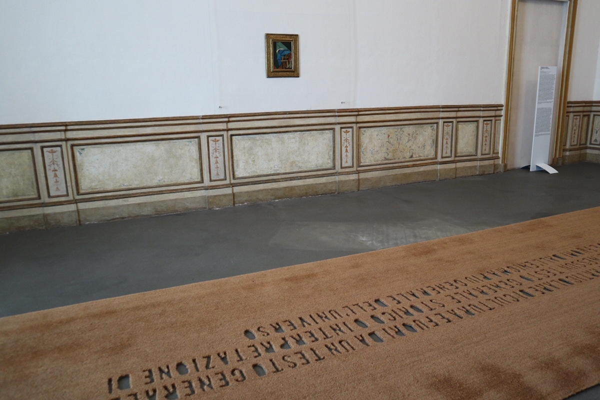 Veduta mostra Giorgio de Chirico. Capolavori dalla Collezione di Francesco Federico Cerruti, Castello di Rivoli, photo Claudia Giraud