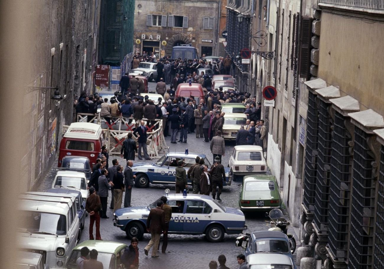 Via Caetani a Roma, 9 maggio 1978