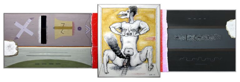 Vladimir Yankilevsky, Triptych No. 25. Metamorphosis, 2008