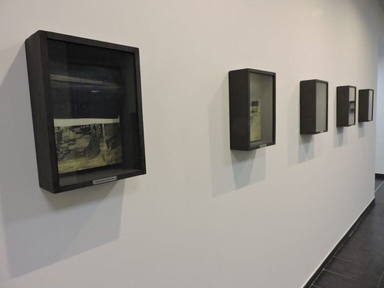 Wolf Vostell. Calatayud. Installation view at Studio d’arte Cannaviello, Milano 2018