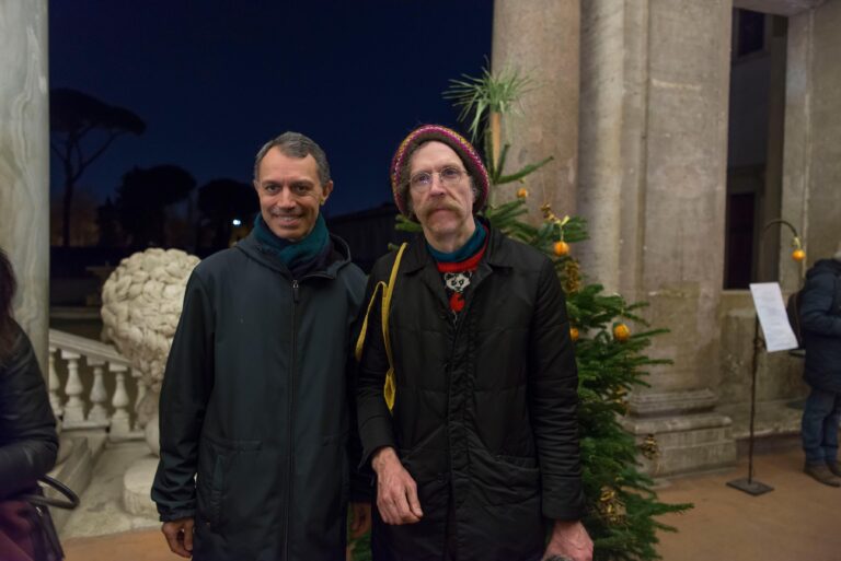 Pier Paolo Pancotto e Martin Creed