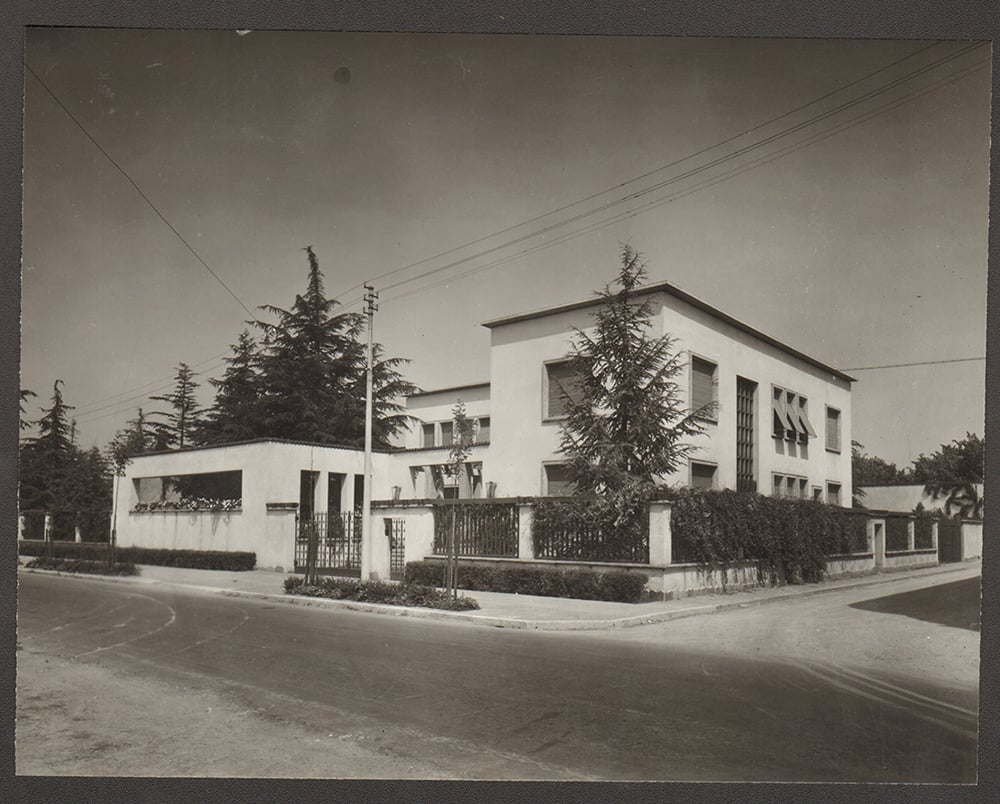 Villa Borsani, Varedo - 1943