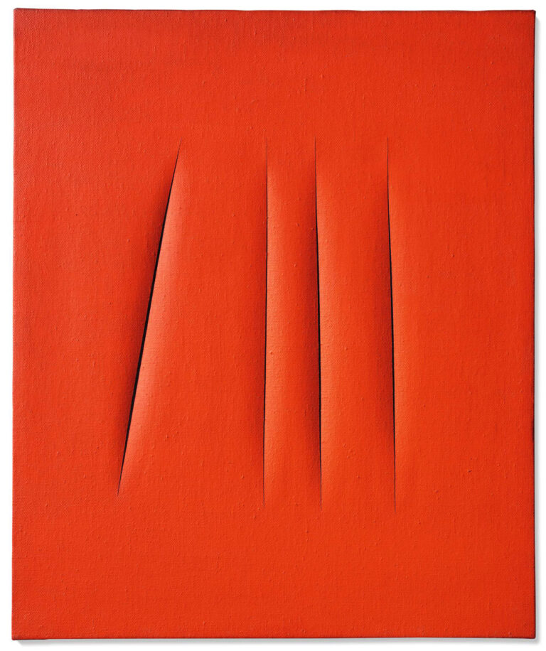 Fontana, Concetto Spaziale, Attese, 1967