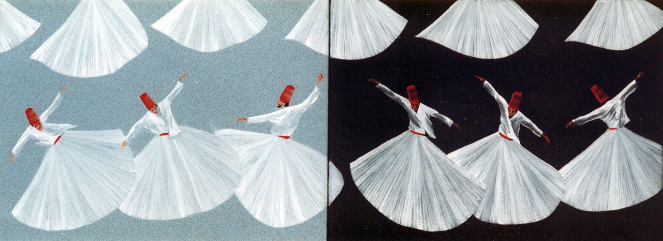 Aldo Mondino, Danza Sufi, 2004
