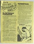 Anna Banana, Banana Rag, 1981