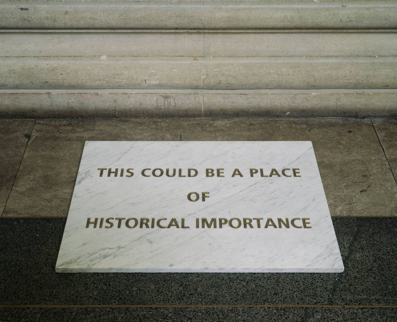 Braco Dimitrijević, This Could be a Place of Historical Importance, 1972. Tate