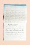 Estratto dal saggio di calligrafia di una una ragazza di Borgomanero Novara, 4 marzo 1915