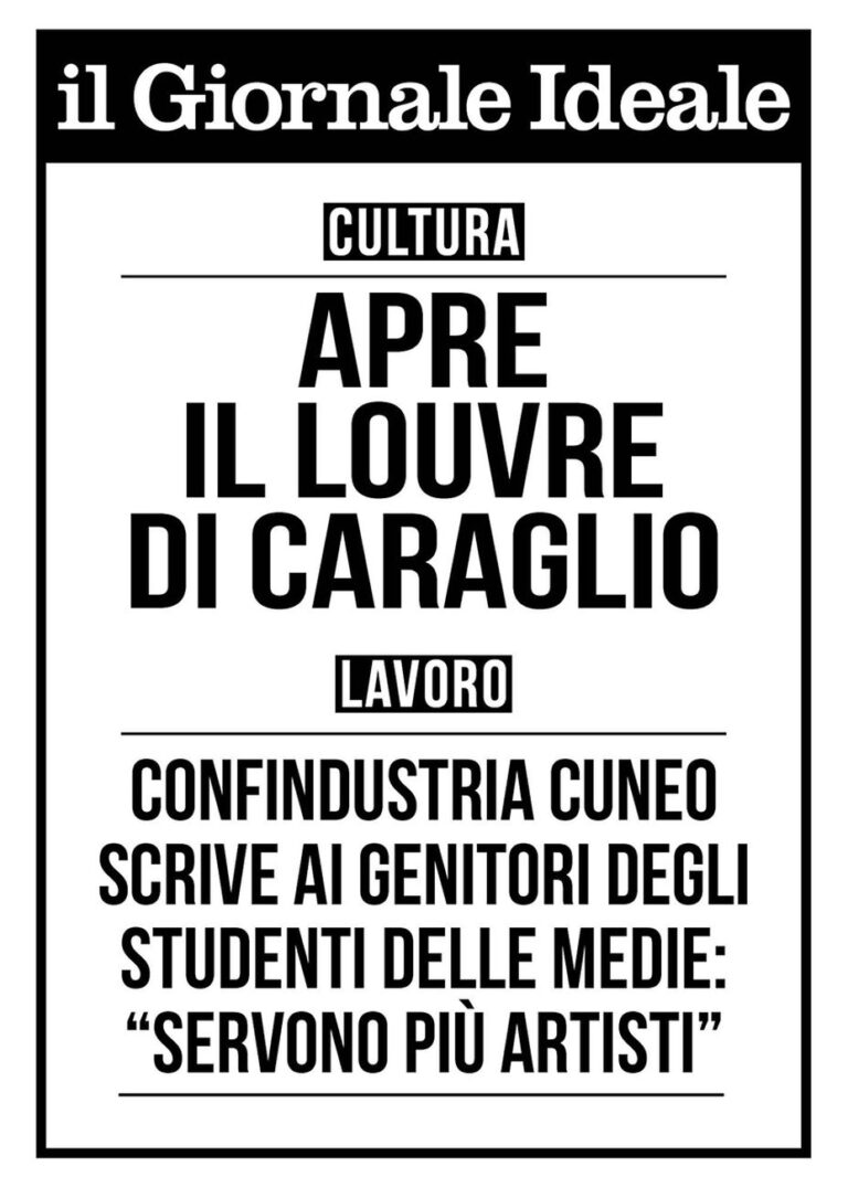 Franco Ariaudo, Il Giornale Ideale, 2018