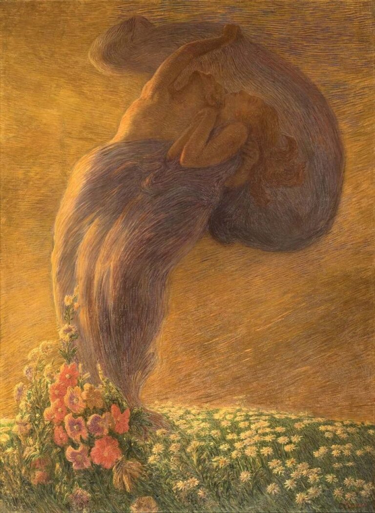 Gaetano Previati, Il Sogno, 1912. Collezione privata