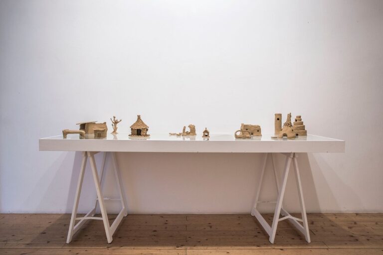 Guendalina Salini. Riparo. Installation view at Fondazione Pastificio Cerere, Roma 2018