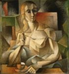 Jean Metzinger, L'ora del tè (Donna col cucchiaino), 1911. Philadelphia Museum of Art, Collezione Louise e Walter Arensberg, 1950