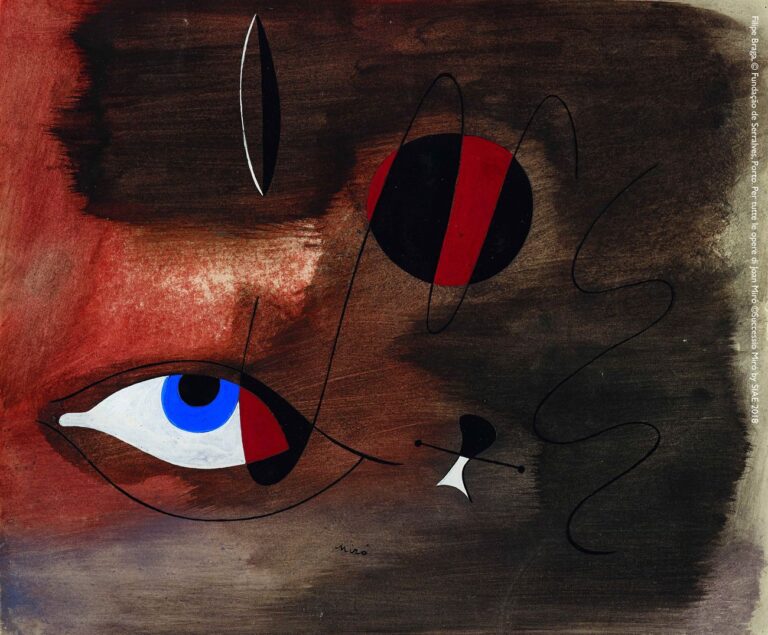 Joan Miró, Apparitions, 1935. Filipe Braga, © Fundação de Serralves, Porto. ©Successió Miró by SIAE 2018