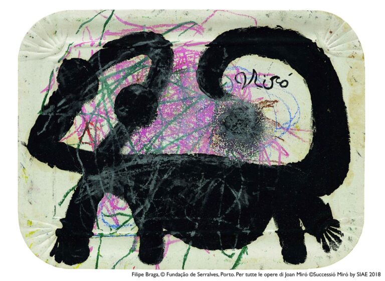 Joan Miró, Chien I, 1975. Filipe Braga, © Fundação de Serralves, Porto. ©Successió Miró by SIAE 2018