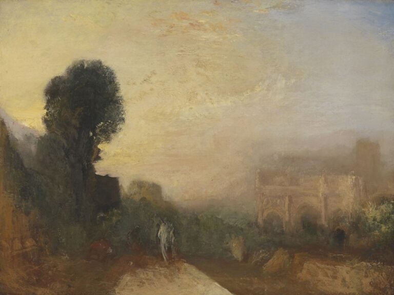 Joseph Mallord William Turner, The Arch of Constantine, Rome, 1835. Tate