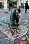 Julian Beever, Dancing Butterflies in Rome, McArthurGlen Designer Outlet di Castel Romano