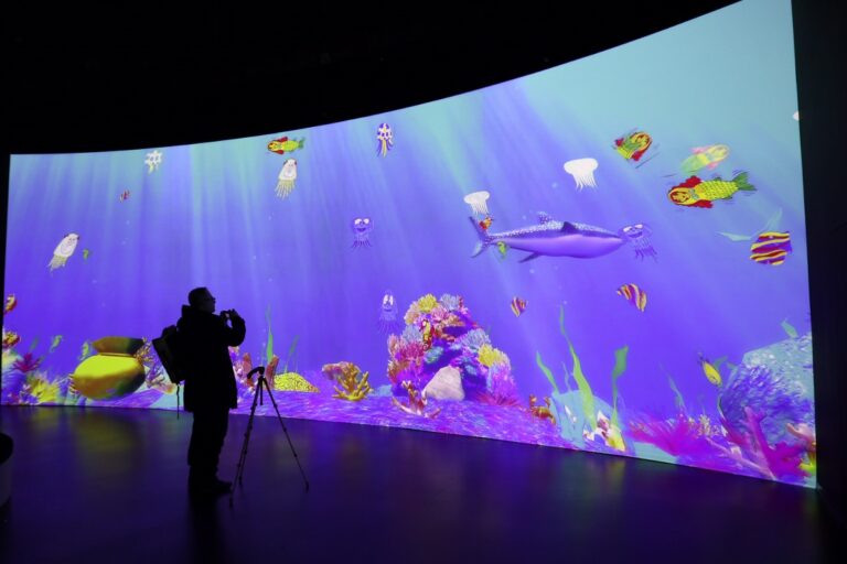 Learn & Play! teamLab Future Park, OGR Torino, photo Claudia Giraud