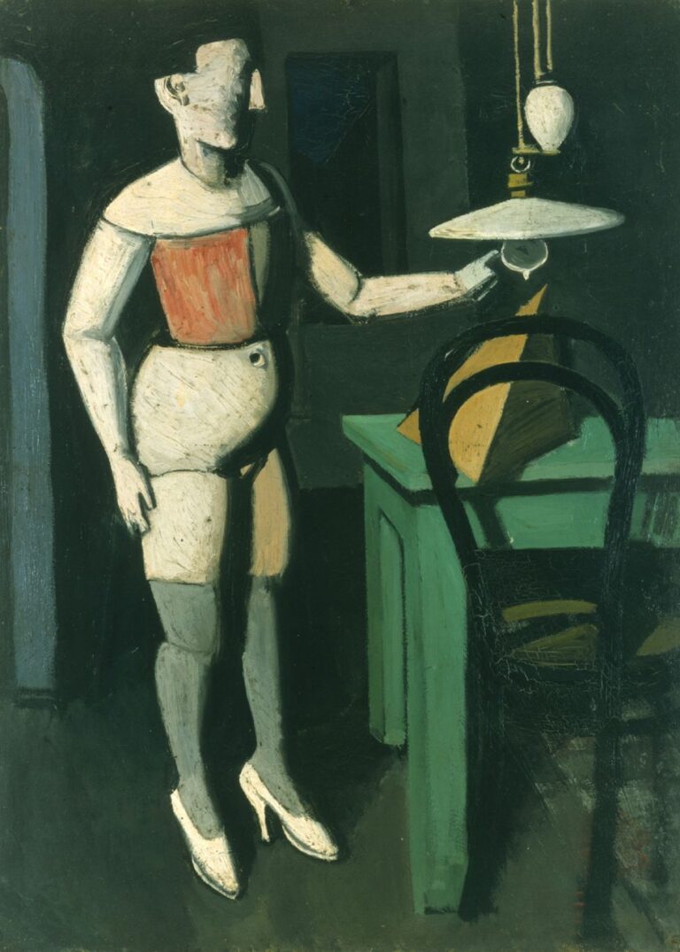 Mario Sironi, La lampada, 1919. Pinacoteca di Brera, Milano