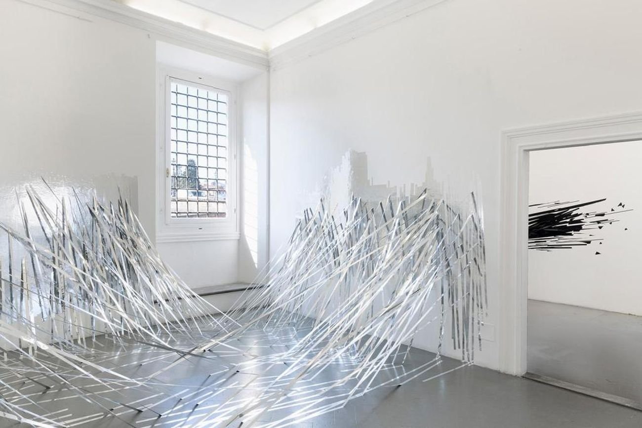 Monika Grzymala. Disegno. Installation view at Eduardo Secci Contemporary, Firenze 2018