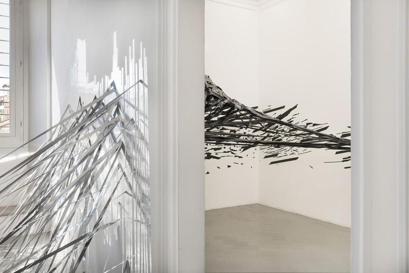 Monika Grzymala. Disegno. Installation view at Eduardo Secci Contemporary, Firenze 2018