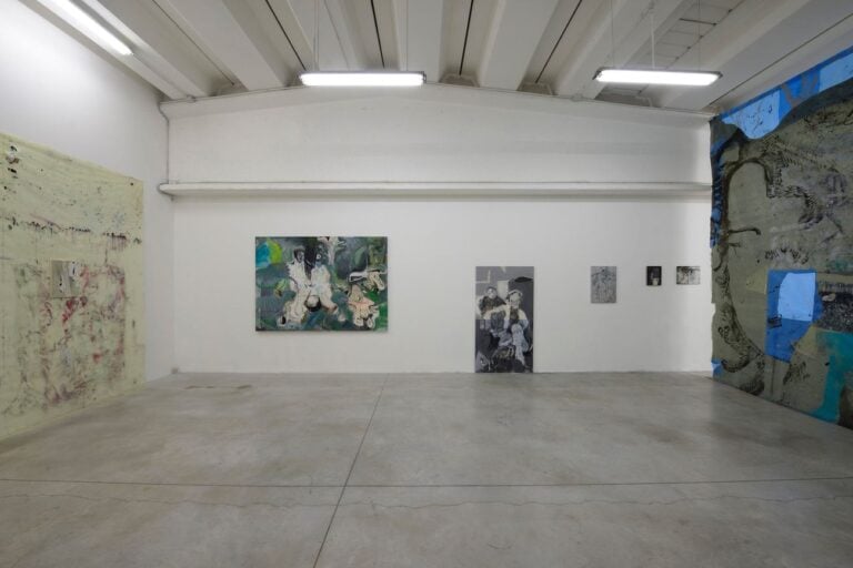 Nebojša Despotović. Between the Devil and the Deep Blue Sea ovvero Freie Kartoffeln. Exhibition view at Boccanera Gallery, Trento 2018