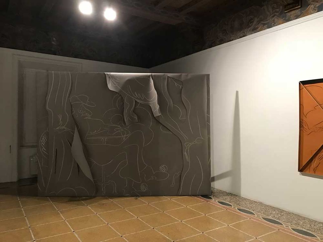 Ola Vasiljeva, Cinq à Sept. Installation view at Indipendenza Studio, Roma 2018