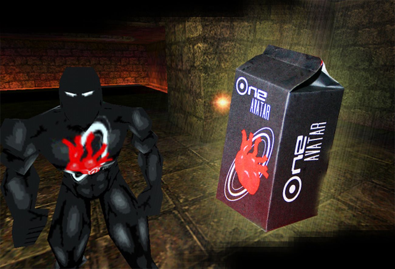 OneAvatar. The Game and the packaging. Art is Open Source, 2008
