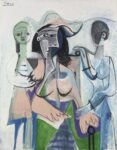 Pablo Picasso, Donna e bambine, 1961. Philadelphia Museum of Art, Donazione di Mrs. John Wintersteen, 1964