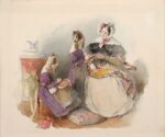Peter Fendi, Le principesse Elise e Fanny Liechtenstein, 1838. Albertina Museum, Vienna