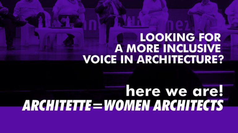 RebelArchitette, Architette = Women Architects 1⁄2 Here We are! La mission