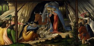 Sandro Botticelli, Natività mistica di Gesù, 1501. National Gallery, Londra