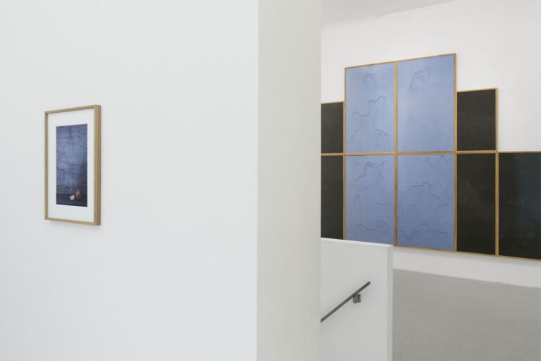 Sophie Ko. Sporgersi nella notte. Exhibition view at Renata Fabbri arte contemporanea, Milano 2018. Photo Lorenzo Bacci