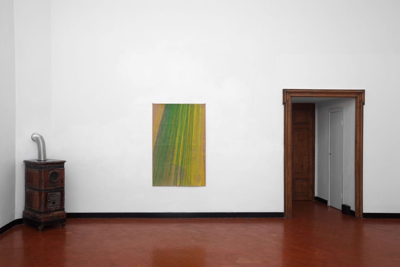Stefano Arienti. Meridiane. Installation view at Studio SALES di Norberto Ruggeri, Roma 2018