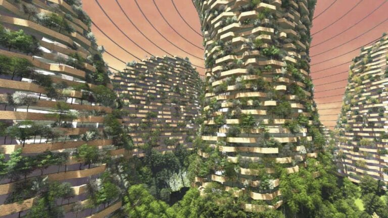 Stefano Boeri Architetti, Vertical seeds on Mars