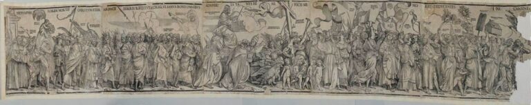 Tiziano Vecellio, Trionfo di Cristo, 1517, Brescia, Civici Musei d’Arte e Storia, xilografia