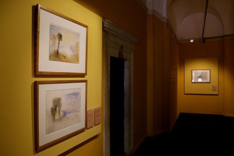 Turner. Opere dalla Tate. Exhibition view at Chiostro del Bramante, Roma 2018. Photo adicorbetta