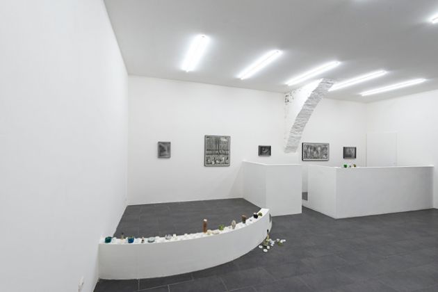 Valentin Just & Niklas Lichti. Installation view at Galerie Emanuel Layr, Roma 2018