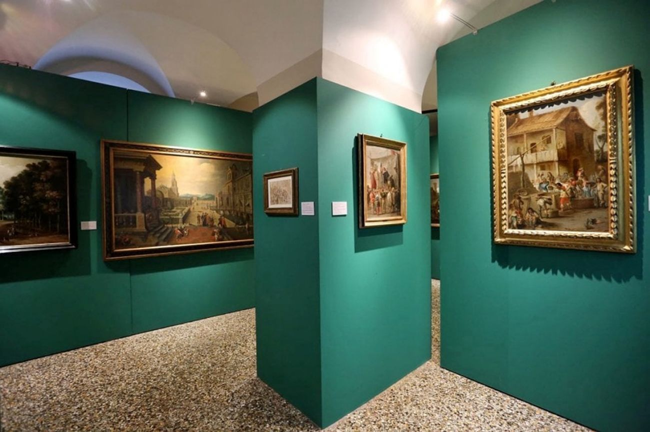 Van Dyck e i suoi amici, installation view at Palazzo della Meridiana, Genova 2018