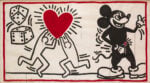Keith Haring, Untitled, 1982 Vinyl paint on vinyl tarp © Keith Haring Foundation
