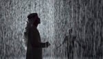 Random International, Rain Room, 2012. Exhibited at Sharjah Art Foundation, 2018. Image courtesy of Sharjah Art Foundation