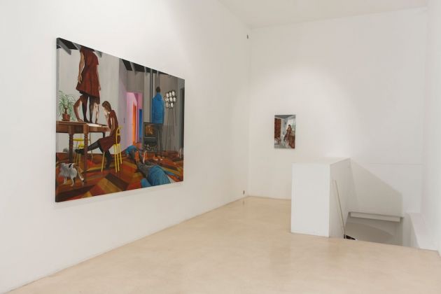 Andrea Fiorino e Dario Maglionico. Everyday is like Sunday. Exhibition view at Antonio Colombo Arte Contemporanea, Milano 2018