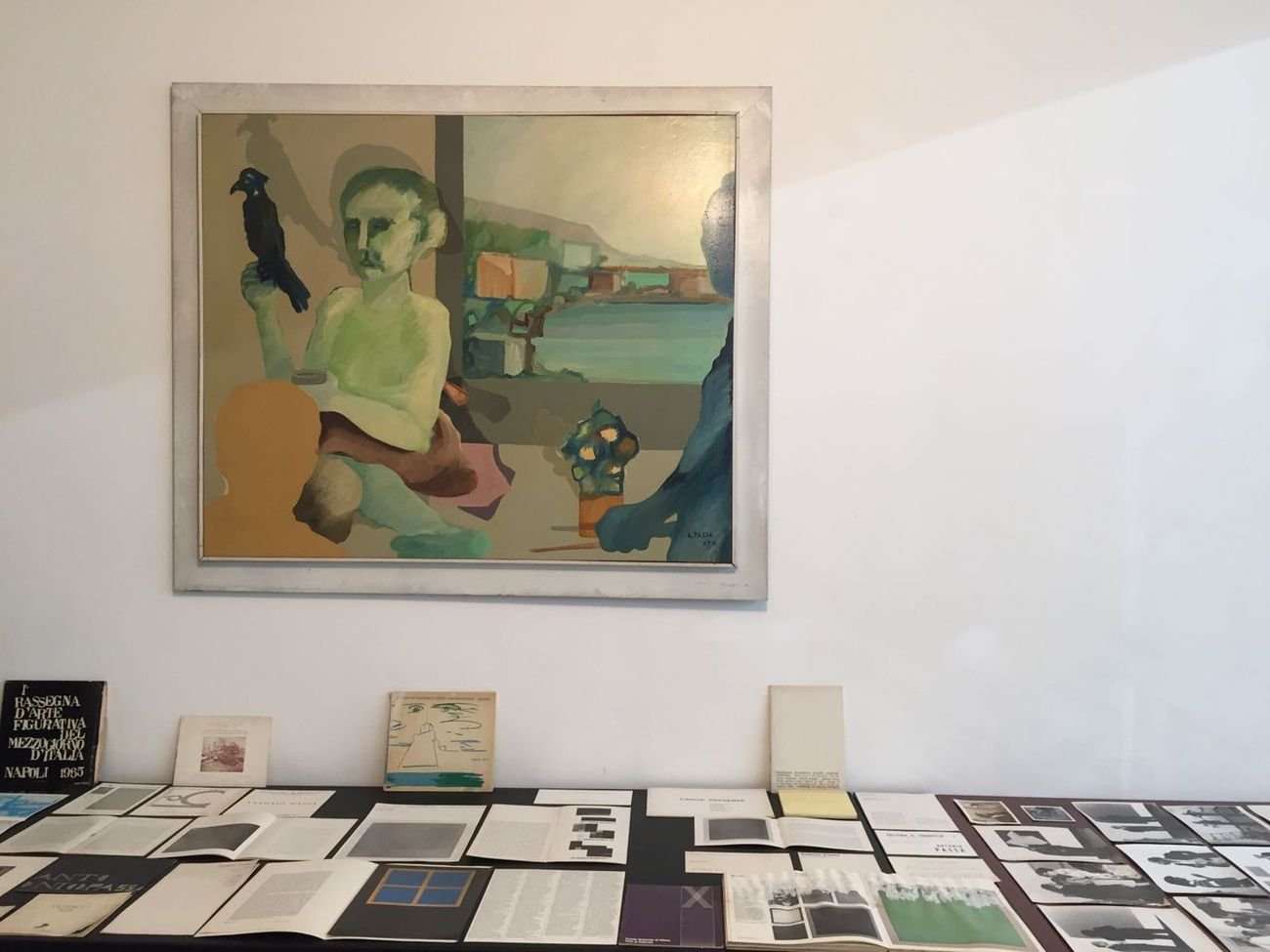 Antonio Passa. Tutto passa in tre mesi. Exhibition view at Archivio Menna, Roma 2018