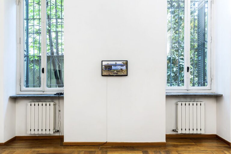 Anush Hamzehian & Vittorio Mortarotti. Most were silent. Exhibition view at Galleria Alberto Peola, Torino 2018. Photo Beppe Giardino