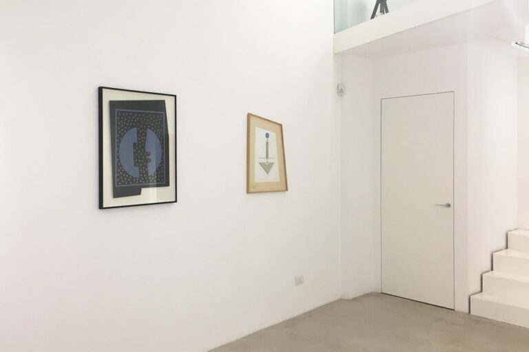 Carmelo Arden Quin. Exhibition view at MAAB Gallery, Milano 2018