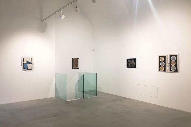 Carmelo Arden Quin. Exhibition view at MAAB Gallery, Milano 2018