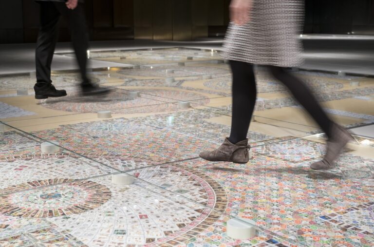 Elisabetta Di Maggio, Greetings from Venice, installation view at T Fondaco dei Tedeschi, Venezia 2018, photo Matteo De Fina