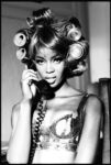 Ellen von Unwerth, Naomi’s Rollers, Naomi Campbell, Interview Magazine, Los Angeles, 1991