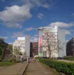 Esterno dell'edificio E Werk a Berlino che ha ospitato il summit The New York Times Art Leaders Network. Photo Daniele Perra