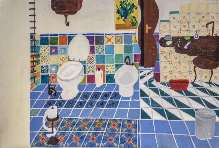 Francesco Cuttitta, Il bagno di Dario, 2017. Courtesy Nuvole Galleria, Palermo